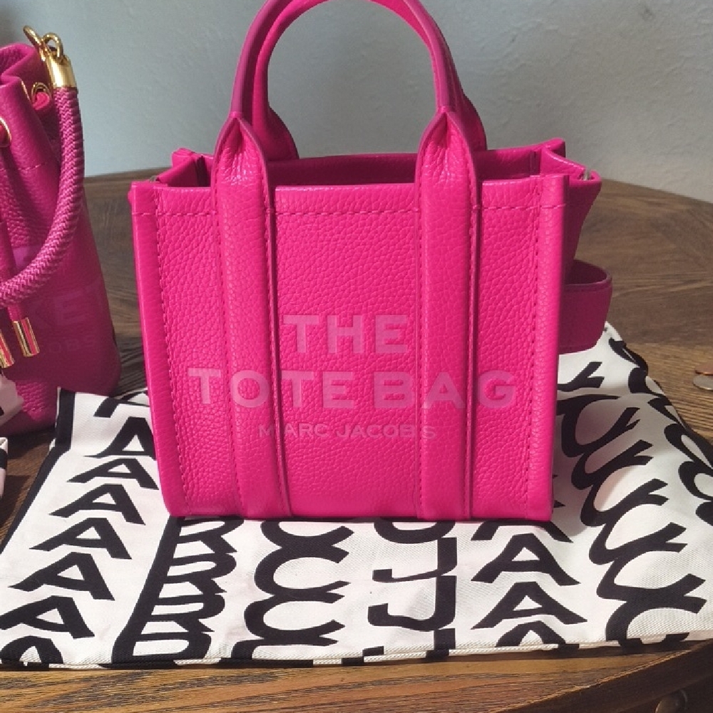 Marc Jacobs Hot Pink mini Tote